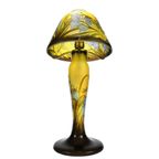 Art Nouveau Tafellamp In Gallé Stijl, Eind 20e Eeuw. thumbnail 5