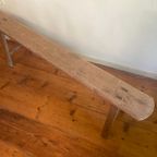 Lange Ranke Bank Kerkbank Eiken 153 Cm. Frans thumbnail 9