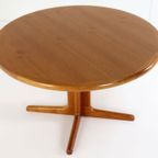 Vintage Johs. Kristoffersen & Son Ronde Eettafel Tafel 'bjerget' thumbnail 7