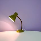 Groene Metalen Bureaulamp Buigbaar thumbnail 3