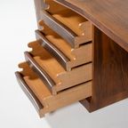 Sculptural Danish Modern Curved Rosewood Desk, 1950’S thumbnail 8