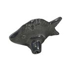 Handmade - Fish Shaped Drawer / Door Pull Or Handle - Casted Aluminum (New Old Stock) - Made In I thumbnail 3