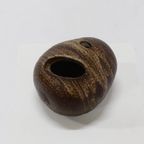 Large Studio Ceramic Free Form Pebble Stone Vase By Jaan Mobach 1967 thumbnail 5