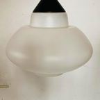 Philips Glazen Hanglamp Voor Hal Of Toilet , Jaren 50 thumbnail 9