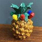 Pineapple Containing Cocktail Forks 1960S thumbnail 2