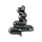 Handmade - Rod Of Asclepius Shaped Drawer / Door Pull Or Handle - Casted Aluminum (New Old Stock) thumbnail 2