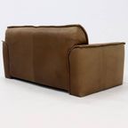 Neck Leather 2,5-Seater Sofa By Hugo De Ruiter For Leolux 1970S thumbnail 10