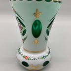 Bohemian Ranft Beker Biedemeier Art Deco Vr Czechoslovak Glass thumbnail 4