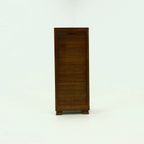 Art Deco Tambour Door Cabinet 1920s thumbnail 12