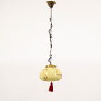 Antieke Vintage Art-Deco Hanglamp thumbnail 3