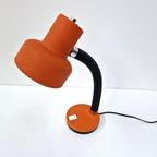 Vintage Orange Powder Coated Desk Light, 1970S thumbnail 7