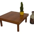 Vintage Salontafel Coffee Table Vierkant Teak 70'S Design thumbnail 5