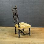 Antique French Bobbin Chair, 19Th Century thumbnail 10