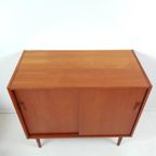 Vintage Deense Kast Teak Fineer Danish Design Badkamermeubel thumbnail 6