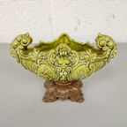 Majolica Jardinière Schütz Cilli Ca.1900 thumbnail 5