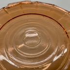 Rosaline Persglas Roze Art Deco Dienblad Jaren 30 thumbnail 8