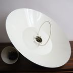 Vintage Design Deense Pendel Hanglamp Wit, Jaren '70/'80 thumbnail 5
