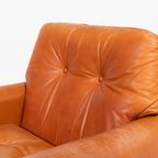 Danish Modern Cognac Leather Armchairs From 1960’S thumbnail 7