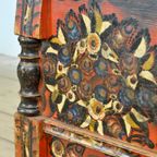 Folk Art Bruidskist, Circa 1850 thumbnail 14