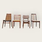 Vier Mid Century Eettafel Stoelen thumbnail 5