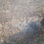 Antieke Serveerschaal Zilverkleurige Schaal Bord thumbnail 5