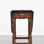Charmante Antieke Engelse Eikenhouten Gateleg Tafel Klaptafel Uit 18E Eeuw thumbnail 8