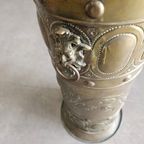 Brass Hall Stick / Umbrella Stand / With Small Water Bucket Inside thumbnail 7