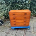 Vintage Deens Design Ladekast 1970s thumbnail 5