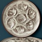 Robuust Vintage Frans Oesterbord Voor 6 Oesters thumbnail 6
