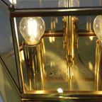 Vintage Lamp Brumberg - Messing, Rookglas Jaren '70 | 01190 thumbnail 7