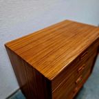 Mid Century Vintage Ladekastje Deense Ladekast Teak thumbnail 7