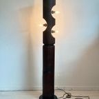 Vintage Temde Houten Totemlamp 1960’S thumbnail 8