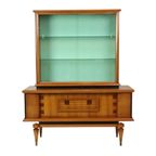 Vintage Vitrine Kast Scandinavische Stijl Jaren 50 Rockabilly thumbnail 5