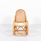 Vintage Thonet Style Rocking Chair thumbnail 5