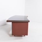 1950’S Curved Desk From Umberto Mascagni, Italy thumbnail 10