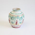 Fratelli Fanciullacci Vase With Decorations, Italy 1950S - 1960S. thumbnail 13