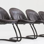 Vintage Eetkamer Stoelen Gastone Rinaldi Voor Thema Italy, Jaren 70, Set Van 6 thumbnail 3