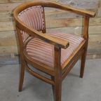 Armstoel Oud Eiken thumbnail 5
