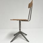 In Hoogte Verstelbare (Bureau)Stoel Van Biofiz, 1970'S thumbnail 2