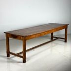 Franse Eettafel Kloostertafel Antiek 279Cm thumbnail 2