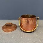 Rood Koperen Pot Met Deksel thumbnail 2