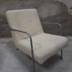 * Retro Fauteuil Met Teddy Stof Bekleed thumbnail 6