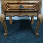 Vintage Queen Anne/Louis Xiv/Xv (Stijl) Wandkastje Ladekastje thumbnail 12