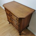 Vintage Landelijk Ladekastje Ladekast, Commode Dressoir 2405 thumbnail 8