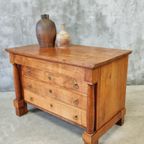 Antieke Empire Ladekast Buffet Commode thumbnail 2