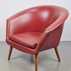 Vintage Fauteuil Cocktail Club Chair Mid Century 1960 Deens thumbnail 5