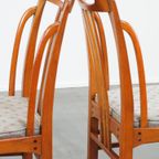 Set Van 2 Luxe Art Nouveau Design Schuitema Eetkamerstoelen Met Prachtige Details thumbnail 14