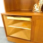 Deens Design Teak Kast Hundevad Met Lade, Vintage Wandkast thumbnail 7