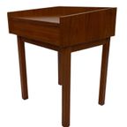 Vintage Teakhouten Bijzettafel Nachtkastje 60's Teak thumbnail 12