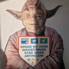 Kartonnen Reclame Bord Yoda Feel Te Force Star Wars. thumbnail 5